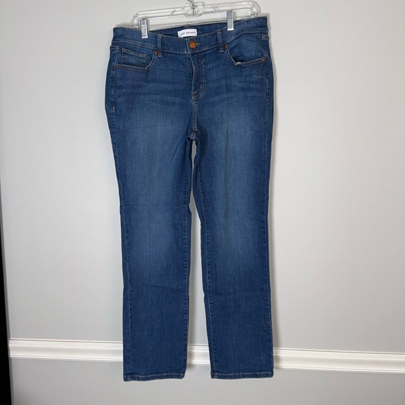 Lane Bryant Denim - Lane Bryant 16 Blue Straight Leg Denim Jean